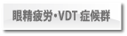 眼精疲労・VDT 症候群